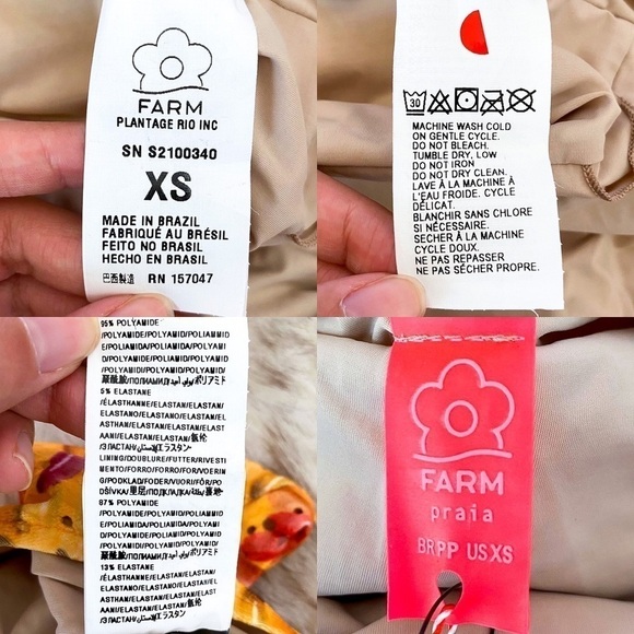 Farm Rio Banana Sunshine OP XS - Picture 5 of 9